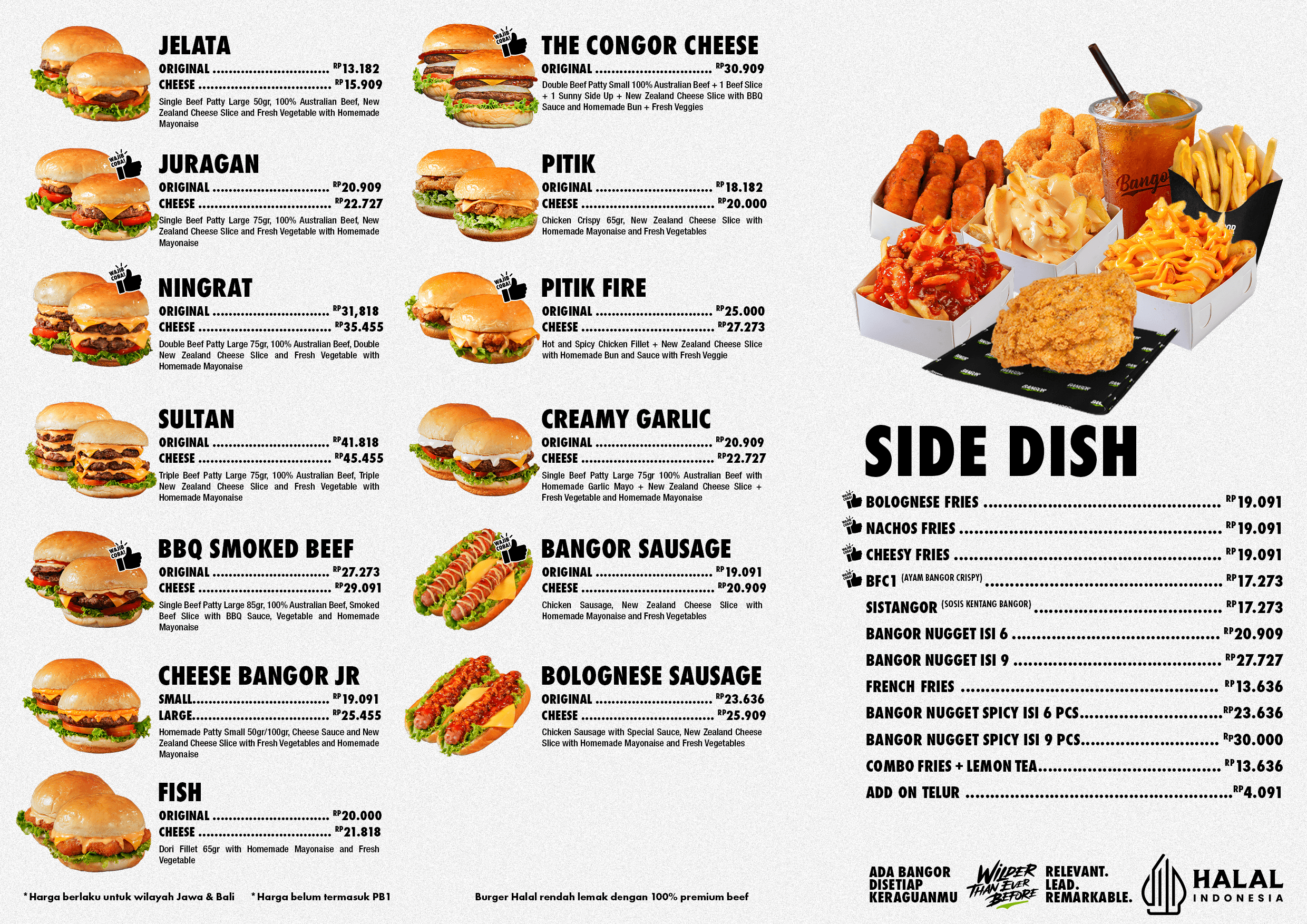 Thumbnail for Burger Menu - Main Selection